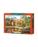 Puzzle 3000 Twilight at Woodgreen Pond CASTOR