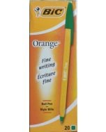 Długopis Orange Original zielony (20szt) BIC