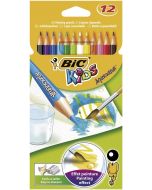 Kredki Aquacouleur 12 kolorów BIC