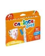 Flamastry Maxi Baby 12 kolorów bls CARIOCA