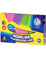 Modelina fluorescencyjna 6 kolorów ASTRA