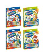 Kredki ołówkowe 12 kolorów BAMBINO