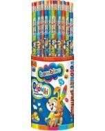 Ołówki z gumką (60szt) BAMBINO