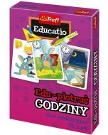 Karty Edu Piotruś - Godziny TREFL
