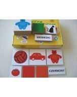 Zestaw dydaktyczny. Kolory