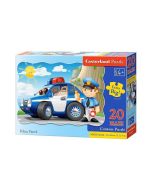 Puzzle 20 maxi - Police Patrol CASTOR