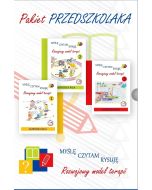 Myślę, czytam, rysuję. Pakiet przedszkolaka