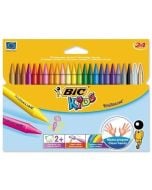 Kredki Plastidecor KIDS 24 kolorów BIC