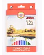 Kredki Omega Jumbo 12 kolorów