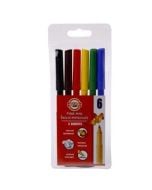 Flamastry 6 kolorów