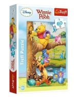 Puzzle 60 Kubuś Puchatech Małe co nieco TREFL