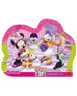 Puzzle 25 ramkowe Minnie i zwierzaki