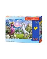 Puzzle 180 My Friend Unicorn CASTOR