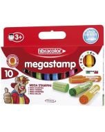 Mazaki Megastamp 10 kol. FIBRACOLOR