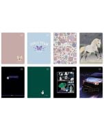 Zeszyt A5/16K kolorowa trzylinia UV MIX (20szt)