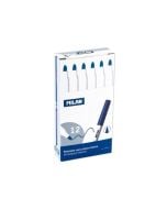 Marker do tablic cienki czarny (12szt) MILAN