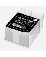 Kostka papierowa 85x85x35mm biała w kubiku