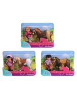 Evi z kucykiem, 3 rodzaje