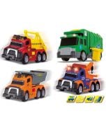 Mix małych pojazdów miejskich, 4 rodzaje