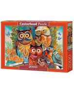 Puzzle 2000 Sowy CASTOR