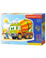 Puzzle 12 maxi Betoniarka CASTOR