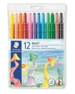 Kredki wykręcane - Twistery woskowe 12 kolorów