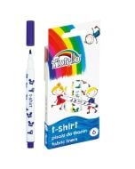 Pisaki T-SHIRT do tkanin 6 kolorów FIORELLO