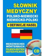 Słownik medyczny polsko-niemiecki niemiecko-pl +CD