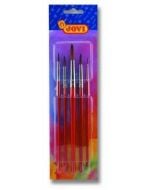 Pędzle artystyczne z włosia pony 0,4,6,8,12 JOVI