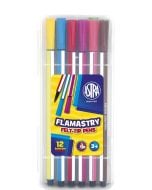 Flamastry heksagonalne 12 kolorów ASTRA