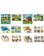 Klocki 16 elementów mix