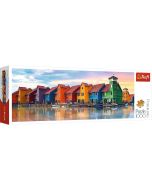 Puzzle 1000 Panorama - Groningen Holandia TREFL