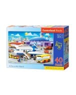 Puzzle 40 maxi - Dzień na lotnisku CASTOR