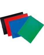 Teczka na gumkę A4 Focus czarna