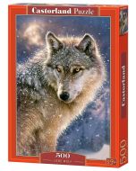 Puzzle 500 Samotny wilk CASTOR
