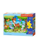 Puzzle 30 Jeleń i przyjaciele CASTOR