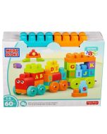 Mega Bloks Pociąg edukacyjny ABC
