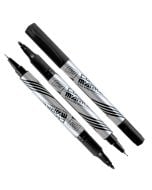 Marker CD dwustronny czarny (12szt) EASY