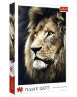 Puzzle 1500 Portret lwa TREFL