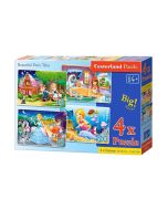Puzzle x 4 - Beautiful Fairy Tales CASTOR