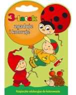 3-latek zgaduje i koloruje