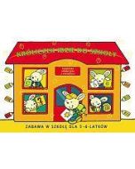 Zabawa w szkołę. Króliczek idzie do szkoły  Skrzat