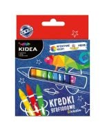 Kredki grafionowe 12 kolorów KIDEA