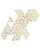 Drewniane Domino trójkąty matematyczne