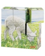 Układanka sześcienne zwierzęta wiejskie