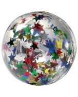 Piłka kauczukowa z gwiazdkami