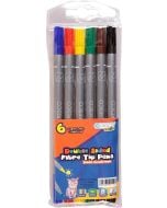 Pisaki dwustronne 6 kolorów