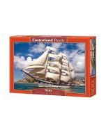 Puzzle 500 Tall Ship Leaving Harbour CASTOR