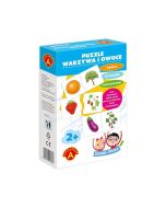 Zabawa i Nauka - Puzzle Warzywa i Owoce ALEX