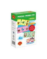 Zabawa i Nauka - Puzzle Przed i Po ALEX